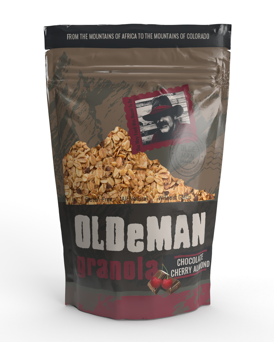 SEASONAL - Chocolate Cherry Almond Granola – Olde Man Granola