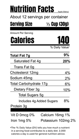 12 oz. Blueberry Almond Granola Naturally Gluten-Free