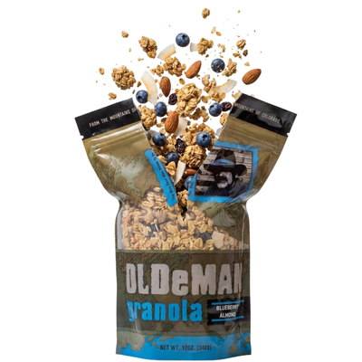 Olde Man Granola Blueberry Almond Granola 12 oz Bag