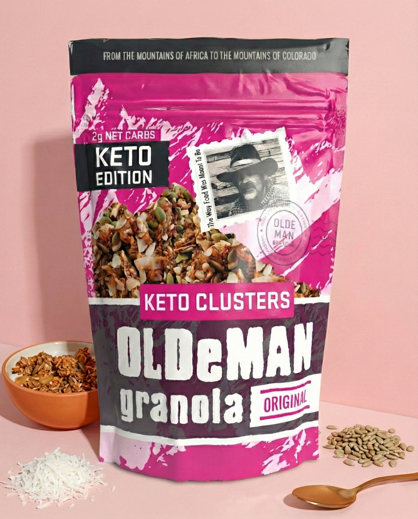 Keto Granola Clusters - Original- 8oz Bag