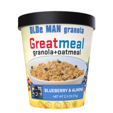 Blueberry & Almond Greatmeal - An Oatmeal Granola Blend