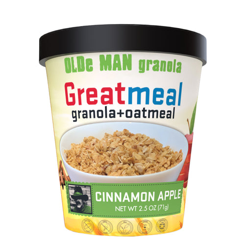 Cinnamon Apple Greatmeal - An Oatmeal Granola Blend