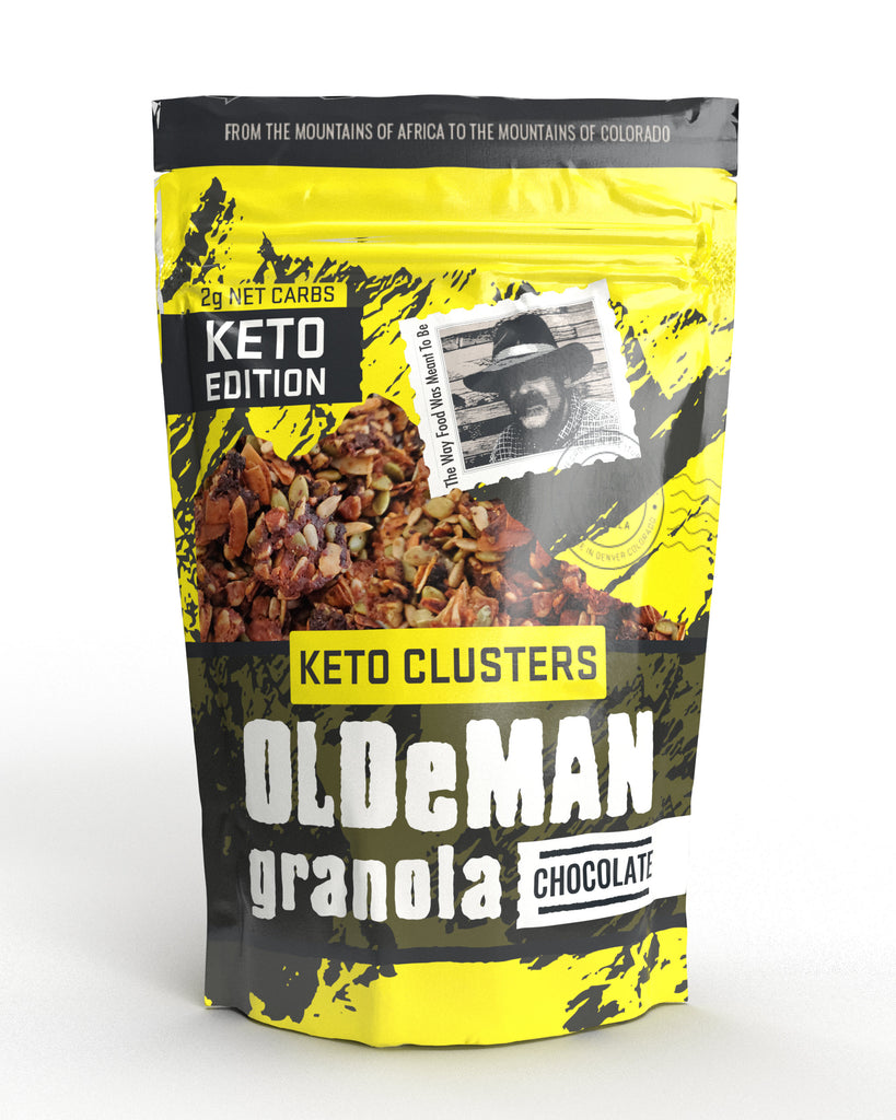 Keto Granola Clusters - Chocolate- 8oz Bag